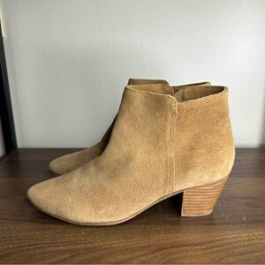 Coconut By Matisse Margarita Brown Leather Ankle Boots Sz 8.5